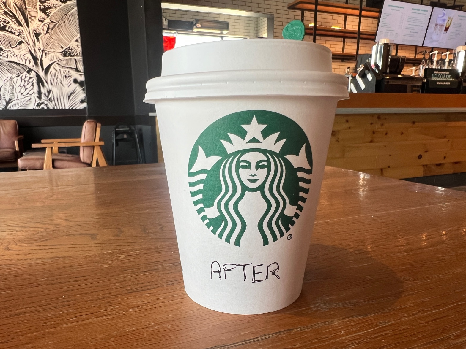 Starbucks Cup Before and After Design Documentation - Lake Charles — photo 2